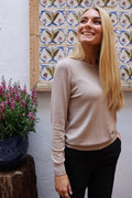 Vivi Ls Pullover | Champagne