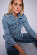 Anetta Jeansjacke | Blau