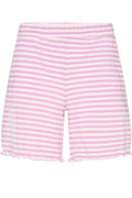 Natalia Shorts | Lila Pink Creme Streifen