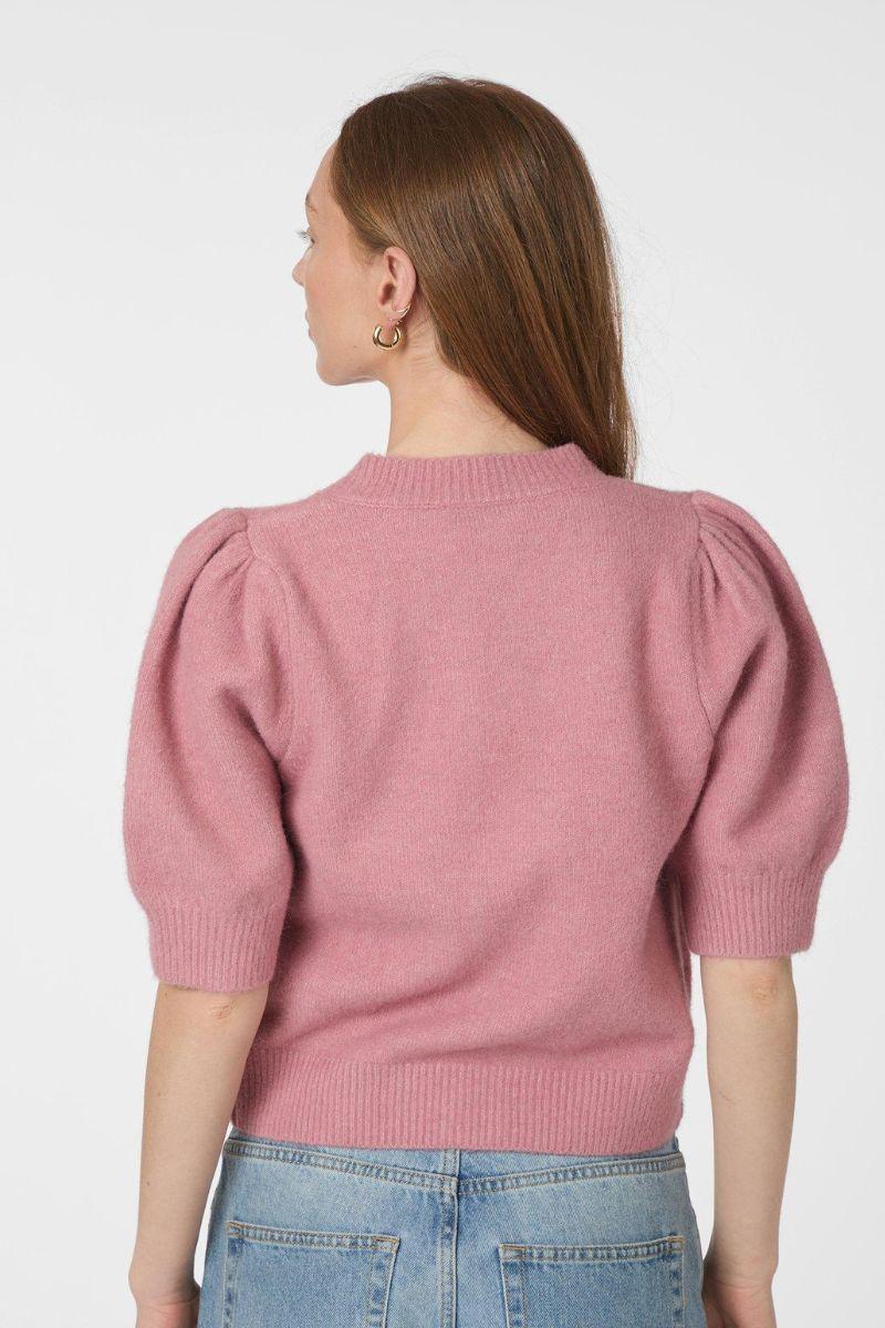Trudy Knit Cardigan | Rose | Strik fra Neo Noir