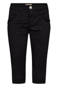 Naomi Treasure Pant Capri | Capri Schwarz