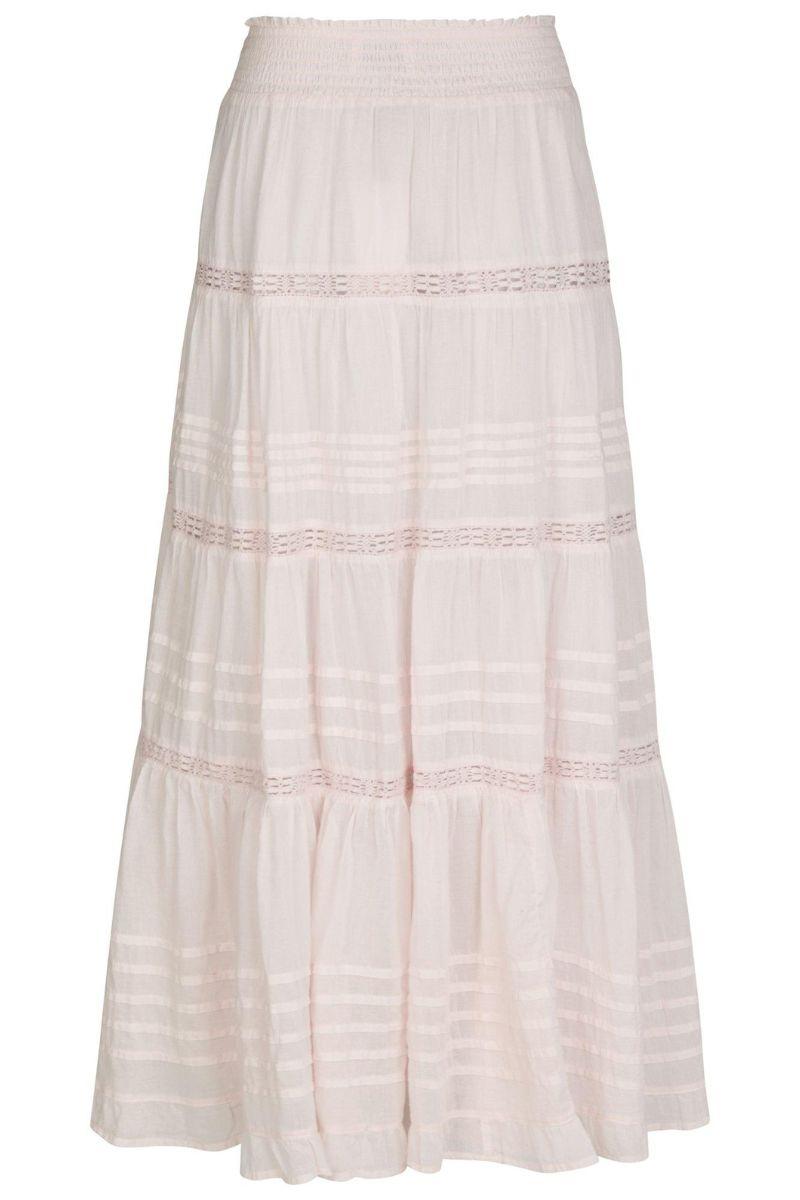 Felicia S Voile Skirt | Light Pink | Nederdel fra Neo Noir