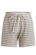 Alma Shorts | Sand Elfenbein Streifen