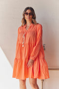 Lilliana Light Kleid | Orange Popsicle