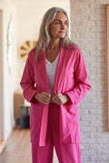 Lucy Blazer | Fuchsia Rose