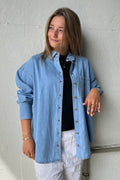 Lisea Hemd 205483 | Hellblauer Denim