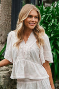 Evienne S Voile Top | Hellrosa