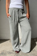 Sandy Stripe Hose | Khaki