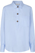 Flynn Hemd | Chambray Blau 
