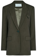 Schneiderjacke | Oliv Melange