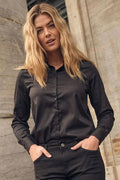 Martina Shirt | Schwarz 