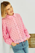 Isolde Bluse 205488 | Fliederfarbenes Beutelchen