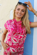 Tia Bluse | Rosa Mix