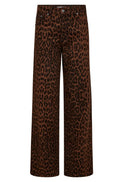 Leo New Wide Pant 31628 | Dunkelbraun