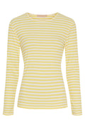 Jonesizeiane Ls Tee | Giallo Greggio