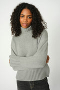 Rola Bine Rollkragenpullover | Graumeliert