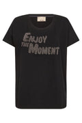 Elvi O-Ss Tee | Schwarz