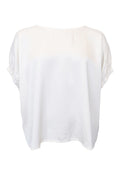 Mabel Bluse | Off White | Bluse von Black Colour
