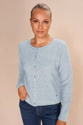 Almine Strickjacke | Kaschmirblau 