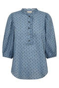 Dina Bluse 206719 | Vintage-Indigo-Melange
