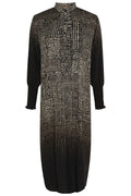 Ene Kleid | Nero Faded Tpa