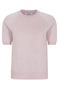 Srmarla Ss O-Neck Knit Sr320-200 | Hushed Violet Melange