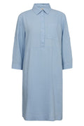 Laluna Kleid | Chambray Blau