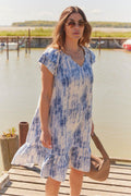 Sunrise Crop Sky Kleid 36539 | Blau