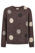 Louisa Pullover 202238 | Coffee Bean Mel Moonb Mel