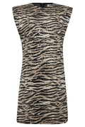 Tiger Paillettenkleid | Knochen