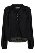 Macha Spitzenbluse | Schwarz
