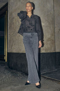 Dara Deluxe Jeans | Grau
