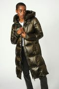 Nova Metallic Daunenjacke | Waldnacht