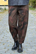 Abbie Barrel Hose | Braunes Camou