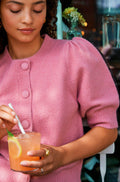Trudy Strickjacke | Rosa