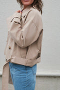 Sia F Jacke | Sand