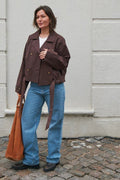 Sia F Jacke | Schokoladenbraun