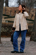 Anastacia Cordjacke | Elfenbein | Jakke von Neo Noir