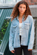 Roger Jeanshemd | Rauchblau
