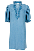 Alma Denim Kleid | Stonewash