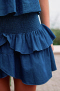 Carin Jeansrock | Blau | Nederdel von Neo Noir