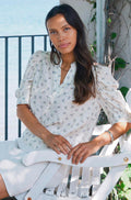 Roella Soft Fleur Bluse | Creme