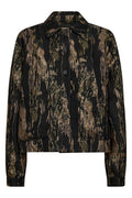 Saige Mouflage Jacke | Schwarz