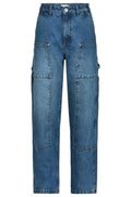 Dunkles Denimblau