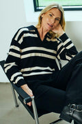 Flow Pullover 206651 | Schwarz Moonbeam Melange