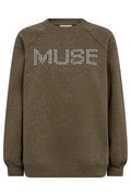 Ida Sweatshirt 204243 | Militär Oliv Mel
