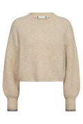 Coralie Crop Rib O-Knit 32140 | Knochen