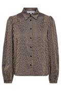 Calvia Gestreiftes Smock-Shirt 35888 | Marineblau