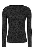 Srtalula Bootshals-Top | Schwarz