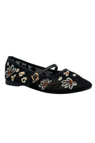 Noelle Floral Ballerina | Sort | Ballerina fra Lazy Bear